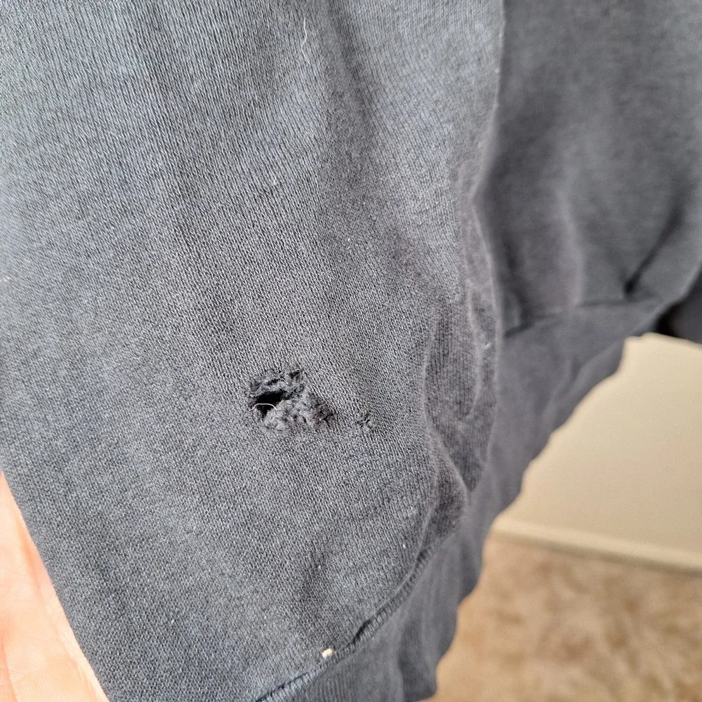 Nike Air Jordan Flight Vintage 90s Crewneck Sweatshirt Thrashed Distressed